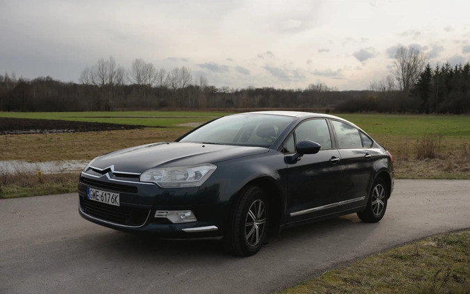 Citroen C5 cena 16499 przebieg: 283000, rok produkcji 2008 z Warszawa małe 301